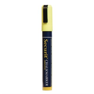 photo 2 marqueur craie 6mm securit jaune