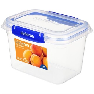 photo 2 boîte alimentaire rectangulaire sistema klip it plus 1,49l