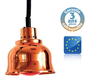 photo 1 lampe chauffante suspendue - infra-rouge - prestige