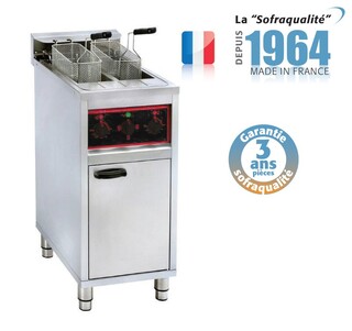 photo 1 friteuse électrique sur coffre - 2 x 10 litres