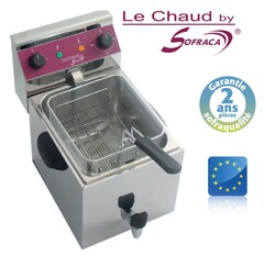 Photo 1 matériel référence ACF68N: Friteuse électrique de table - 8 litres