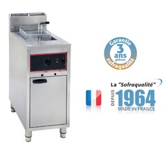 Photo 1 matériel référence FG16: Friteuse gaz sur coffre - 16 litres