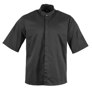 photo 1 veste col officier southside noire - taille m