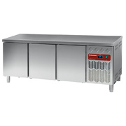 Table frigorifique, ventilé, 3 portes EN 600x400 550L