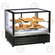 Photo 1 matériel référence HD800: Vitrine chauffante ventilée 2 gn 1/1 noire