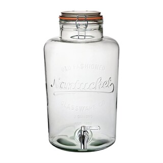 photo 1 distributeur de boissons en verre transparent utopia 8.5 l