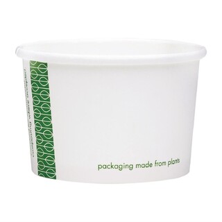 photo 1 pots pour aliments chauds compostables vegware 110ml lot de 1000