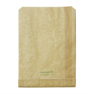 photo 2 sacs snack chaud compostables vegware 229 x 165mm lot de 500