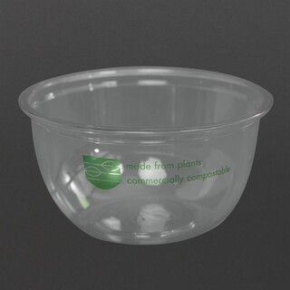 photo 3 pots deli en pla compostables série96 vegware 227ml lot de 1000