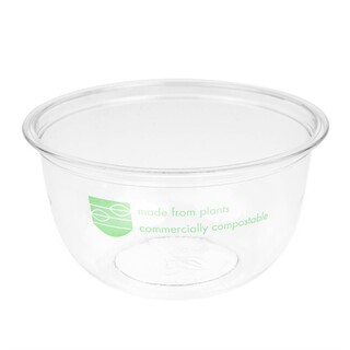 photo 4 pots deli en pla compostables série96 vegware 227ml lot de 1000