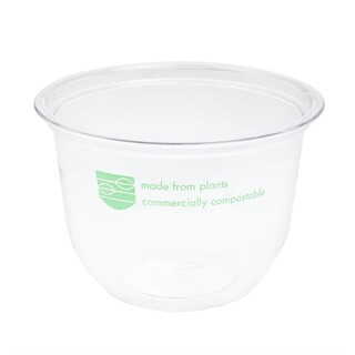photo 4 pots deli en pla compostables série96 vegware 284ml lot de 1000