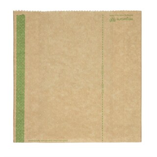 photo 3 sachets panini kraft compostables vegware lot de 500