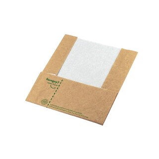photo 8 sachets panini kraft compostables vegware lot de 500