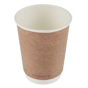 Photo 1 matériel référence GH021: Gobelets boissons chaudes double paroi compostables vegware 340ml  - Lot de 500