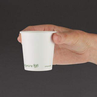 photo 4 gobelets expresso compostables vegware 113 ml  - lot de 1000