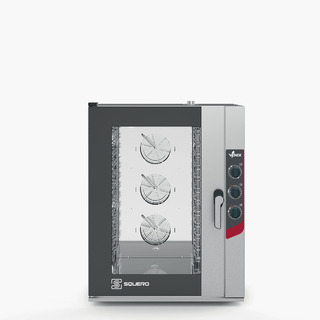 photo 1 four mixte vapeur mécanique 12 niveaux gn 1/1  15,8 kw