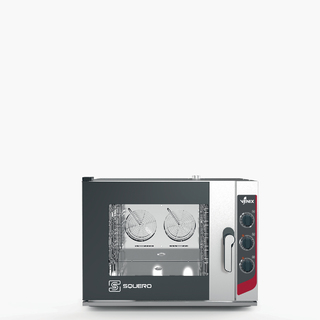 photo 1 four mixte vapeur mécanique 5 niveaux gn 1/1  10,5 kw