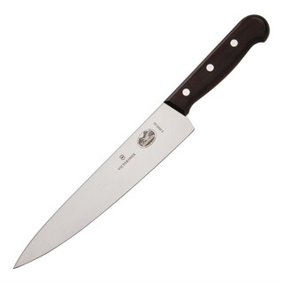 photo 1 couteau de cuisinier à manche en bois victorinox 203mm