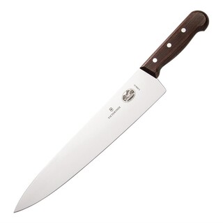 photo 1 couteau de cuisinier à manche en bois victorinox 255mm