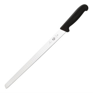 photo 1 couteau à saumon à lame alvéolée victorinox 305mm