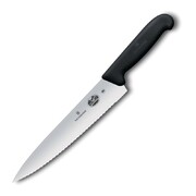 Photo 1 matériel référence CC267: Couteau de cuisinier denté fibrox victorinox 255mm