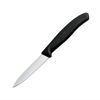 photo 1 couteau doffice pointu victorinox 8cm noir