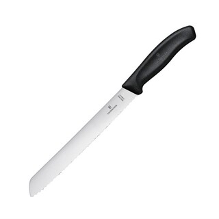 photo 1 couteau à pain 21cm noir