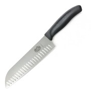 Photo 1 matériel référence D828: Couteau Santoku alvéolé 17cm Victorinox