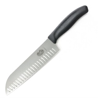 photo 1 couteau santoku alvéolé 17cm victorinox