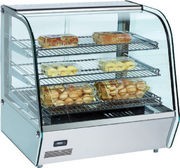 Vitrine chauffante de comptoir 120 L +30 à +90°C