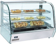 Vitrine chauffante de comptoir 160 L
