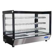 Vitrine droite chauffante 150 litres
