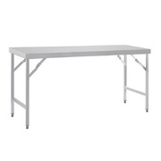 Photo 1 matériel référence CB906: Grande table pliante inox Vogue 1800mm