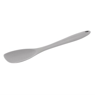 photo 1 spatule cuillère grise en silicone résistant à la chaleur vogue
