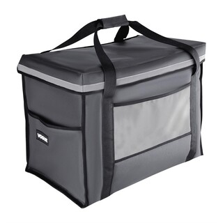 photo 2 sac de livraison isotherme pliant vogue gris 540x360x430mm