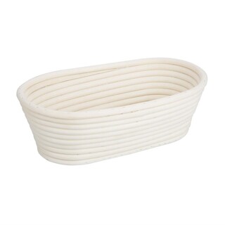 photo 1 panier de fermentation ovale en rotin vogue 250x150x80mm