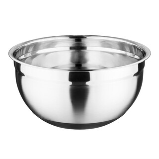 photo 1 bassine acier inoxydable fond silicone vogue 8l