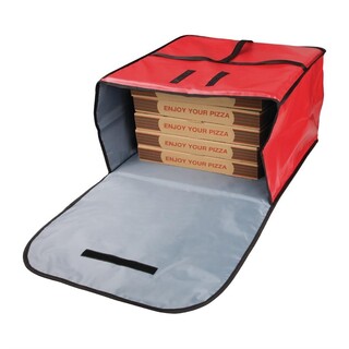 photo 1 grand sac à pizza isotherme 510x510x305mm vogue