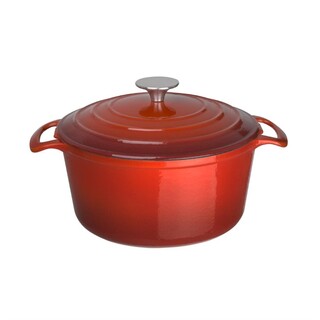 photo 1 cocotte ronde rouge vogue