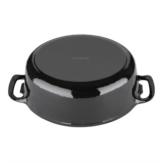 photo 4 grande cocotte ovale noire vogue 6l