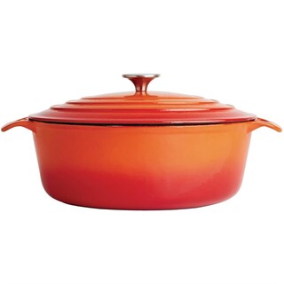 photo 3 cocotte ovale vogue orange 5l