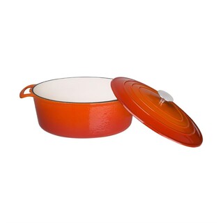 photo 4 grande cocotte ovale orange vogue 6l