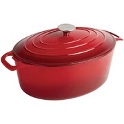 Photo 1 matériel référence GH313: Cocotte ovale rouge Vogue 5L