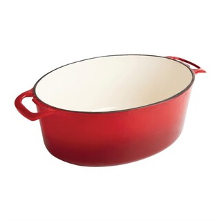 photo 2 cocotte ovale rouge vogue 5l