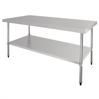 photo 3 table inox centrale vogue 1800mm