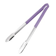 Photo 1 matériel référence HC853: Pince de service code couleur Hygiplas 405mm violette