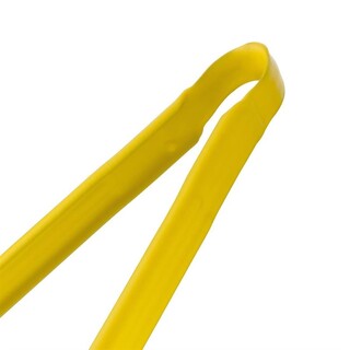 photo 8 pince de service code couleur hygiplas 405mm jaune