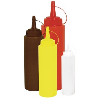 photo 2 distributeur de sauce vogue 682ml jaune