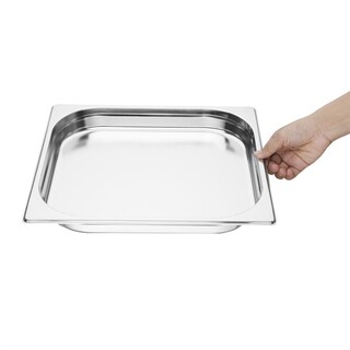 photo 6 bac gastronorme inox gn 2/3 40mm vogue