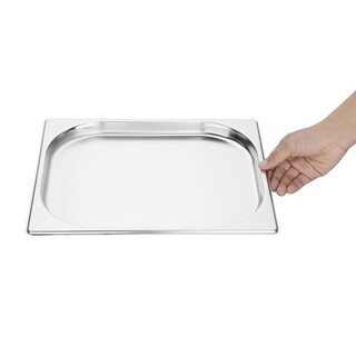 photo 6 bac gastronorme inox gn 1/2 20mm vogue